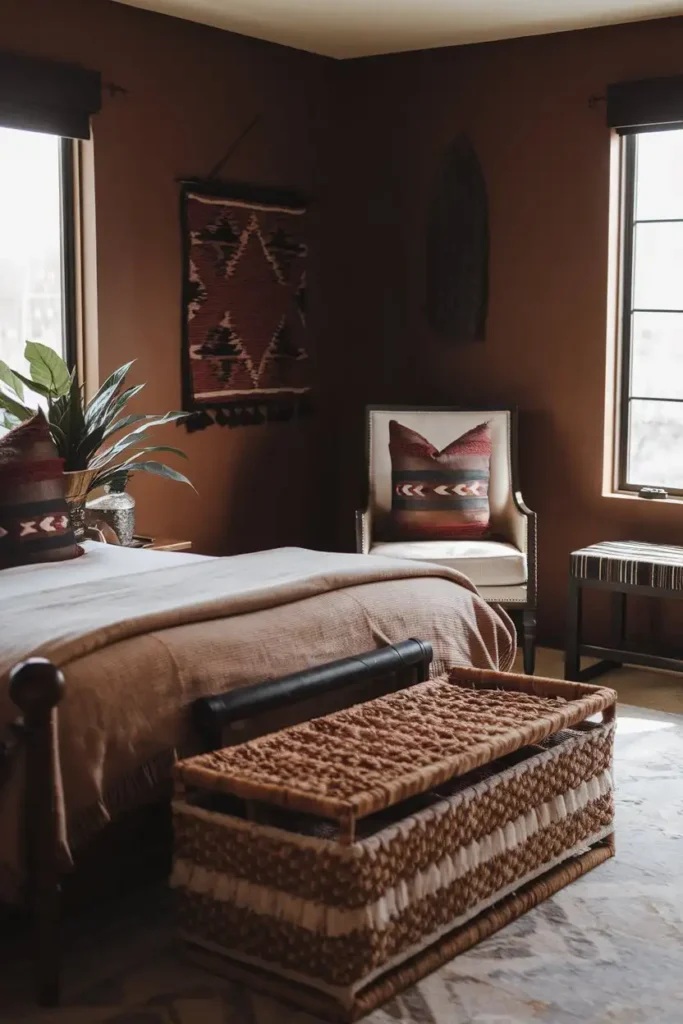 Accent Pillows with Tribal Patterns