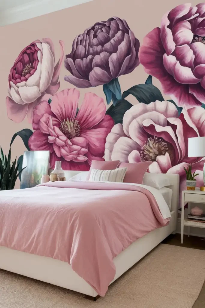 Bold Floral Murals