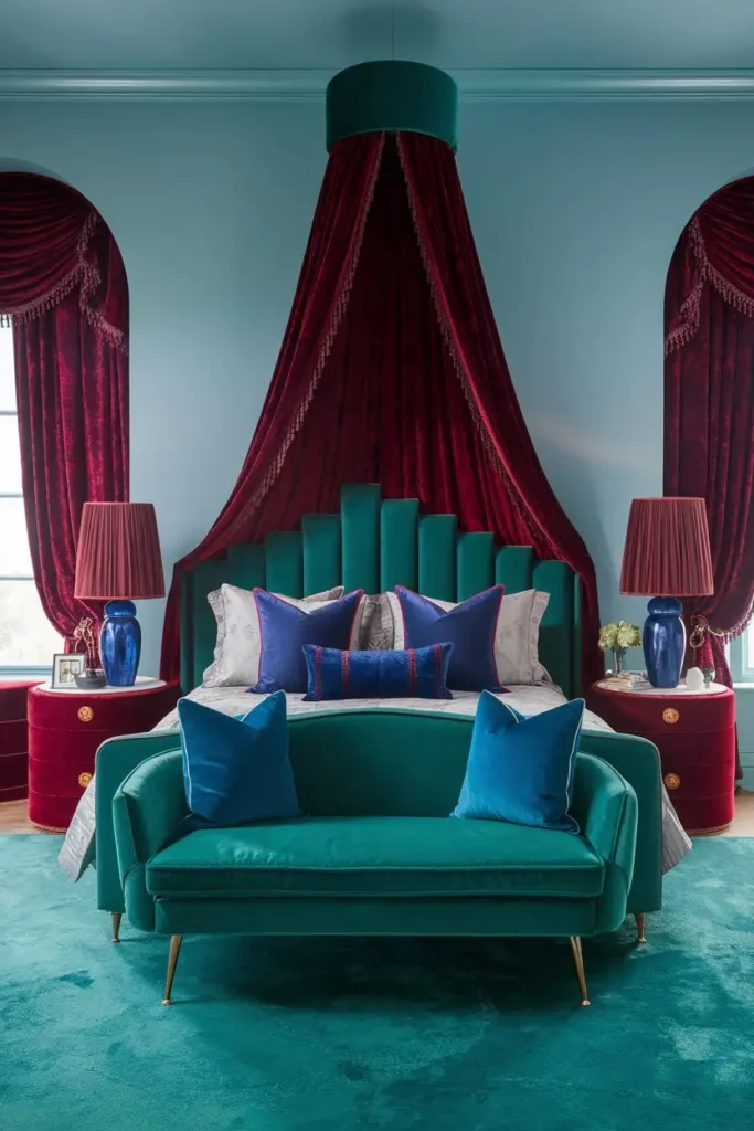 Bold Jewel Tone Accents for Rich Whimsy 1