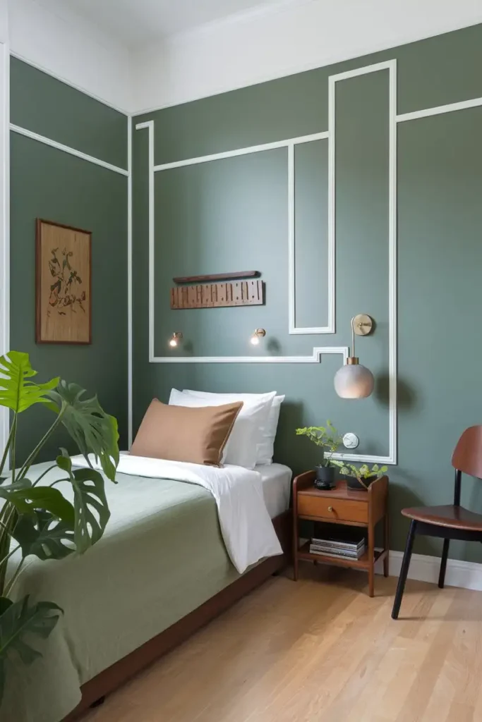 Cool Green - best paint colors for small bedrooms