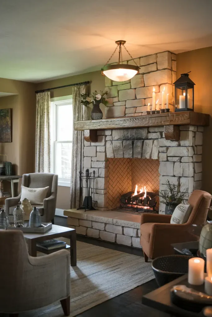 Cozy Fireplace
