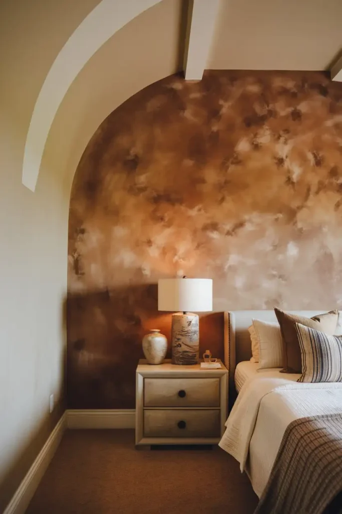 Creamy Mocha Accent Wall