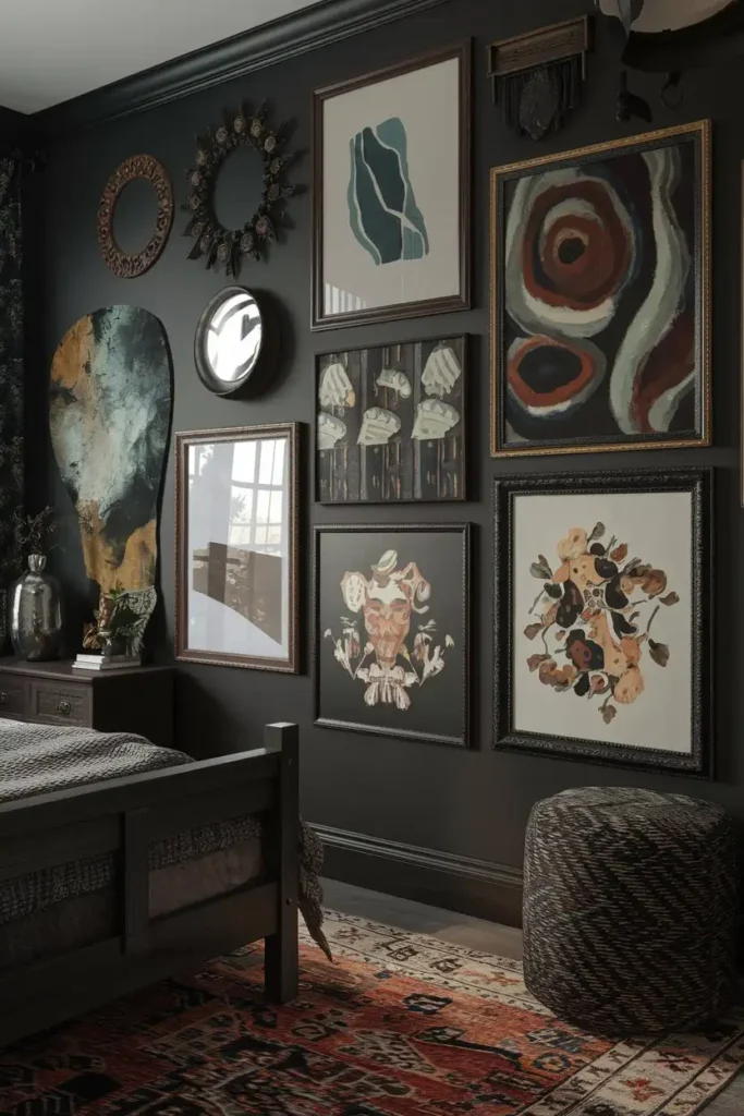 Dark Gallery Wall