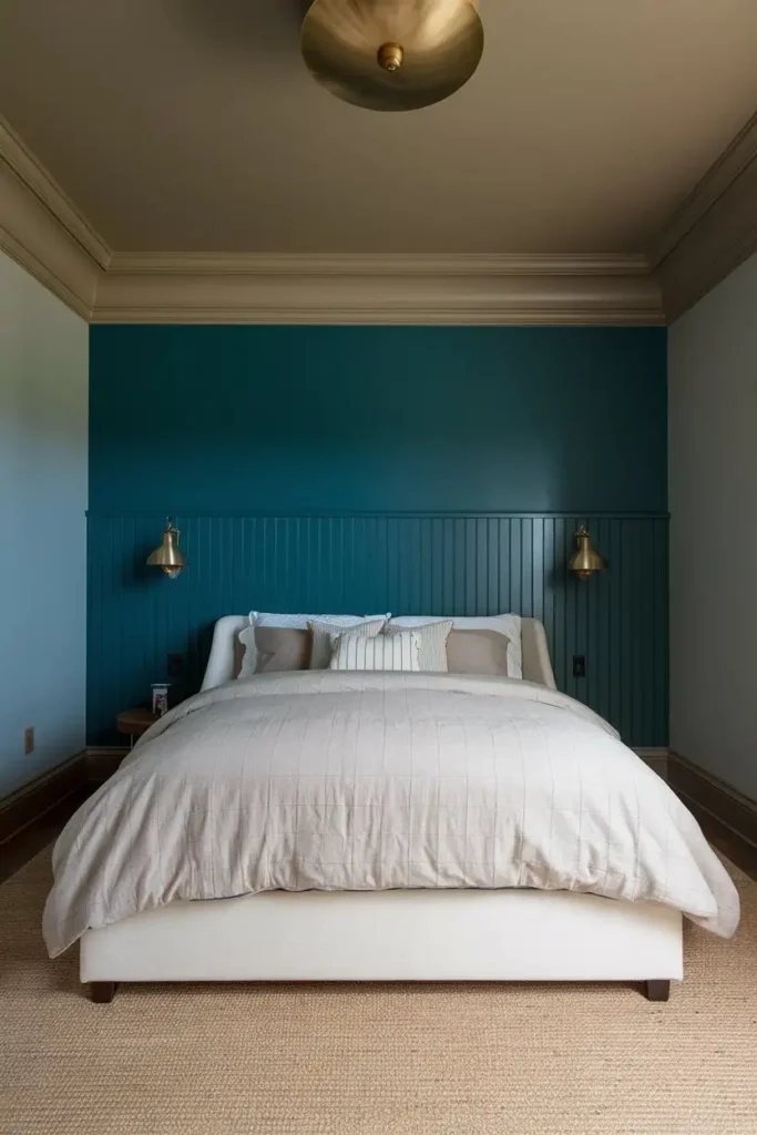 Dark Teal Paneling
