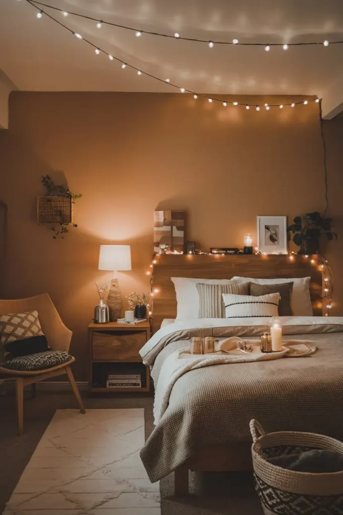Hang String Lights for a Magical Glow