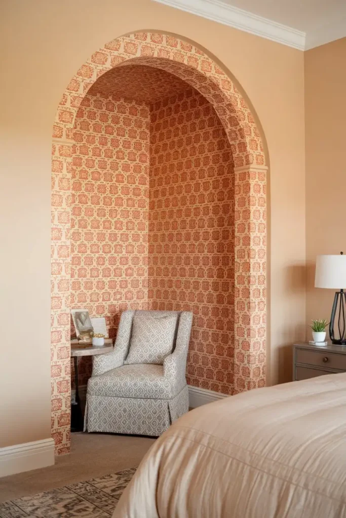 Highlight the Architecture - accent wall bedroom ideas