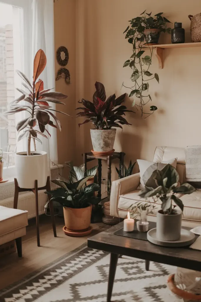 Indoor Plants - Hygge Living Room Ideas