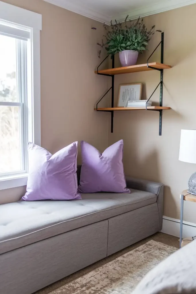 Lavender Accent Pillows
