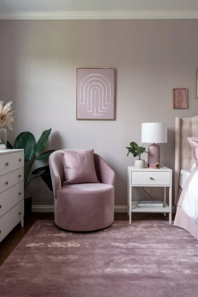 Minimal Mauve Decor