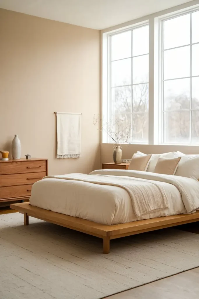 Minimalist Wooden Bed Frame