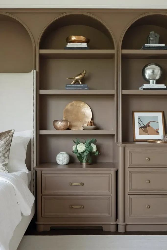 Mocha Mousse Accents on Furniture