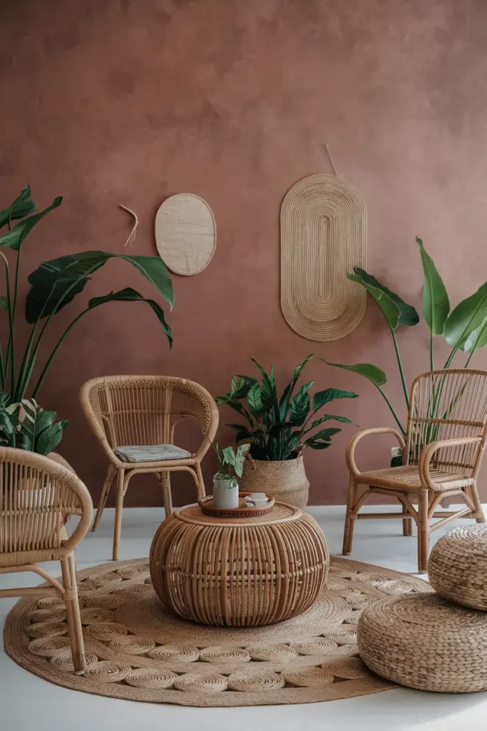 Muted Terracotta - Accent Wall Colors for a Peaceful Living Room