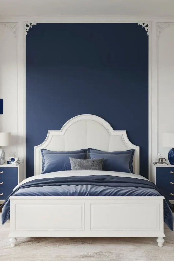 Showcase a Favorite Color - accent wall bedroom ideas