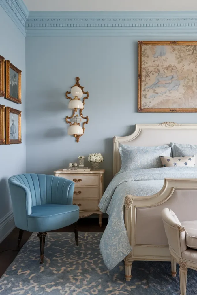 Soft Blue Bedroom