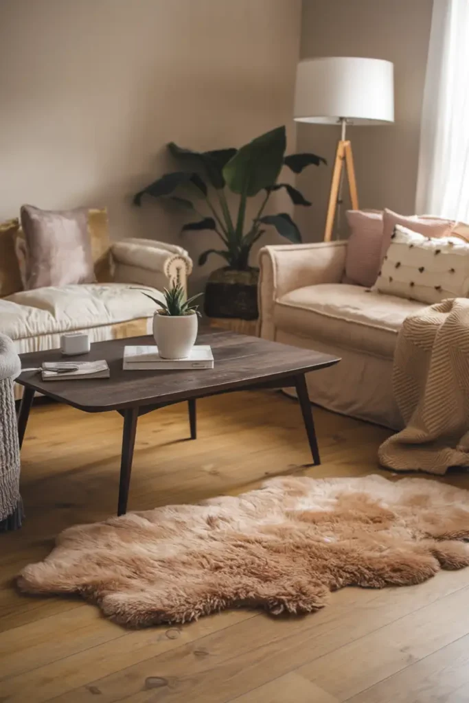 Soft Sheepskin Rug
