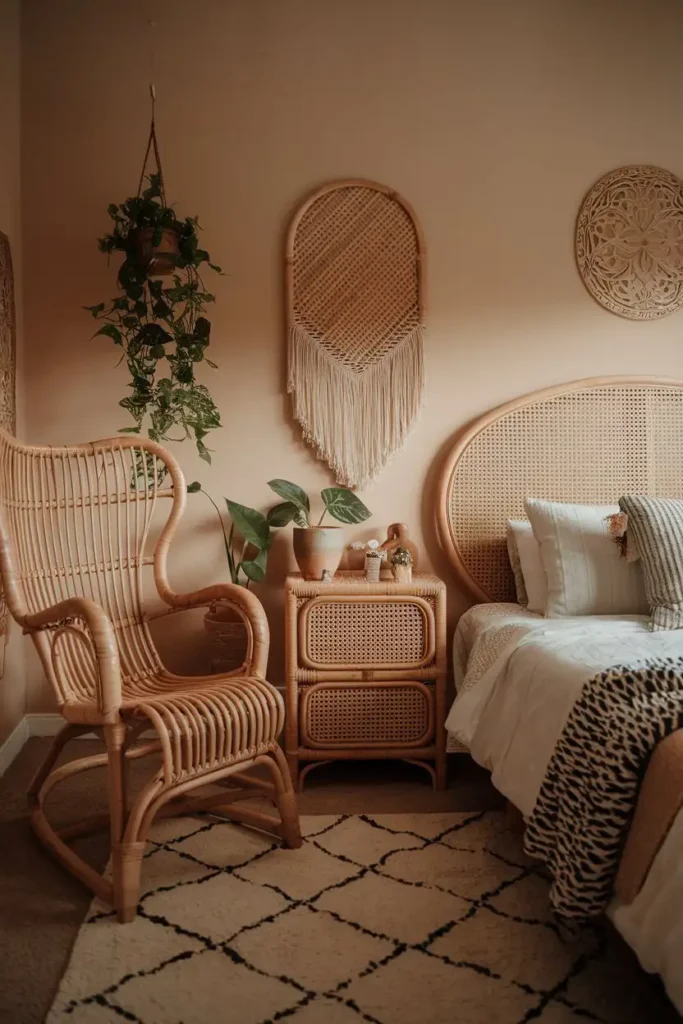 Use Woven and Rattan Furniture