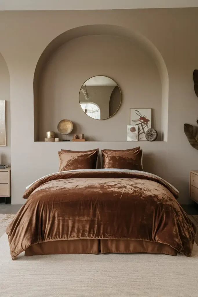 Velvet Mocha Duvet Cover