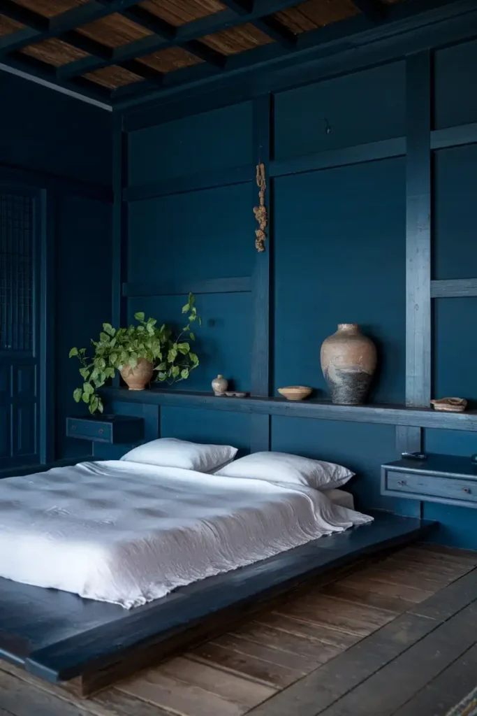 Wabi Sabi Influences for Dark Blue Zen