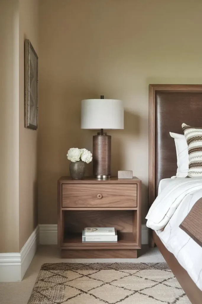 Walnut Mocha Nightstands