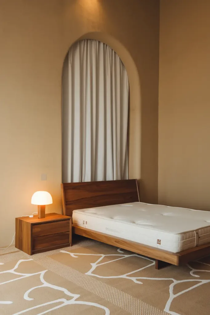 Warm Beige - best colors for a minimalist bedroom