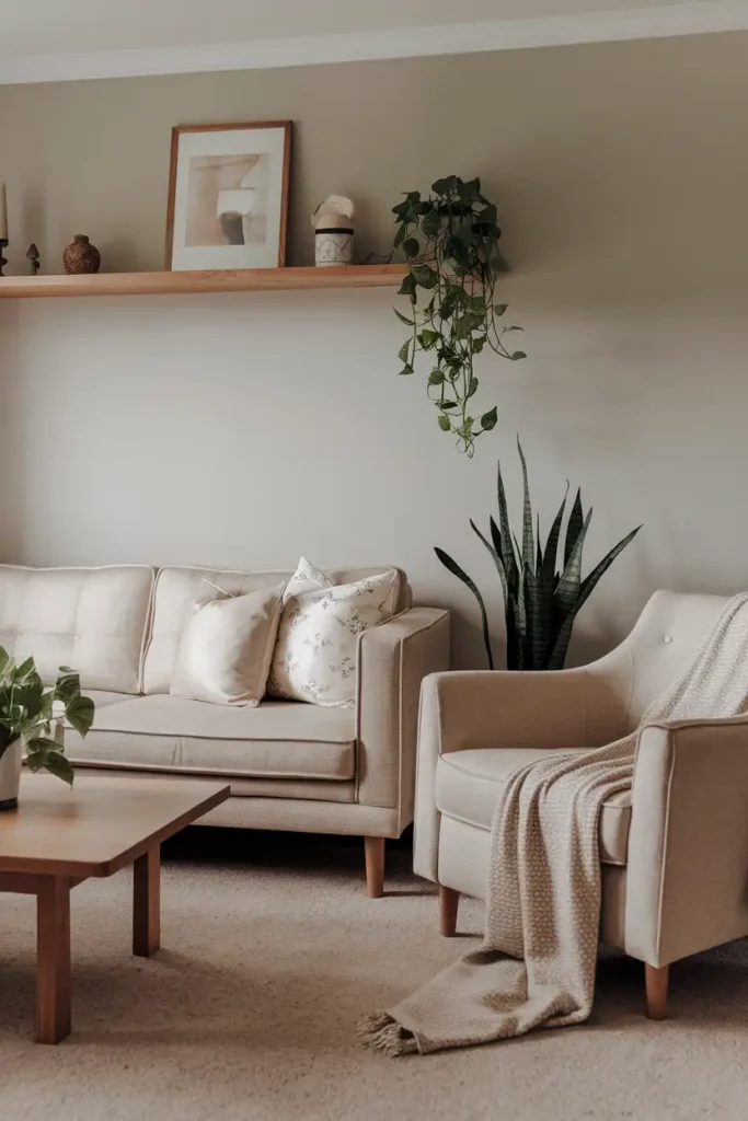 Warm Throw Blankets - Hygge Living Room Ideas
