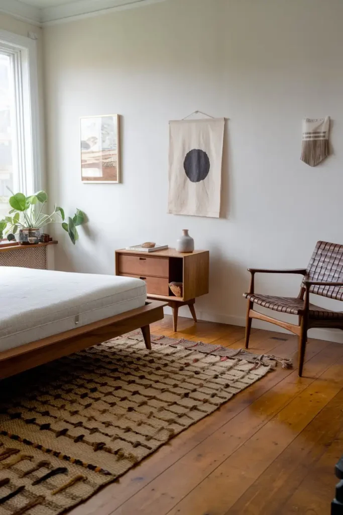Woven Wool Area Rug