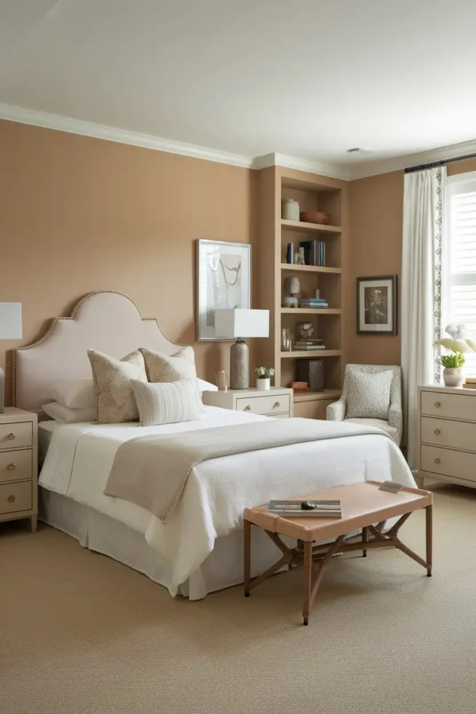 best paint colors for guest bedroom Accessible Beige by Sherwin-Williams