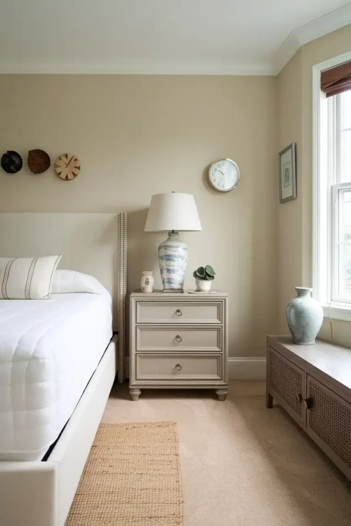 best paint colors for guest bedroom Alabaster by Sherwin-Williams (SW 7008)