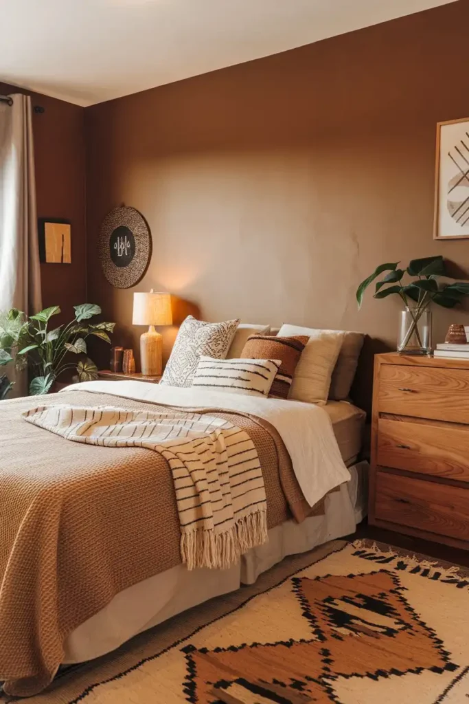 earth tone paint colors for bedroom Hazelnut Bean