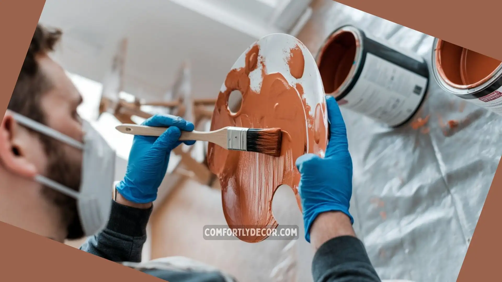 how to make a rust color with paint