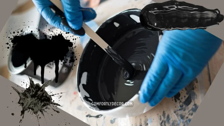 how to make black color paint