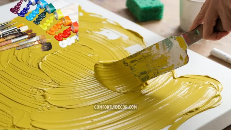 how to make yellow with acrylic paint