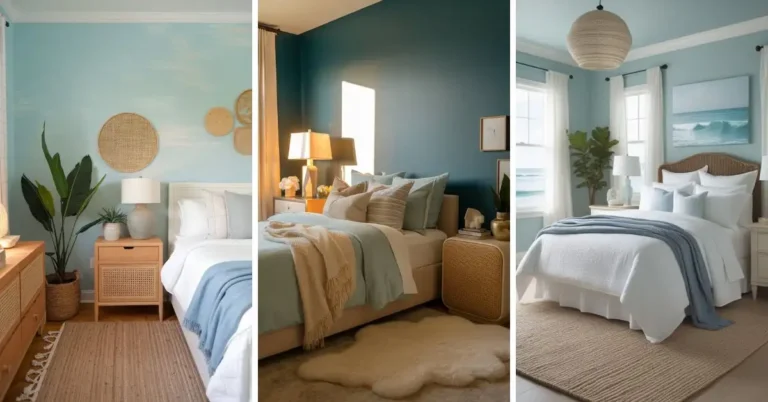 serene blues for bedroom
