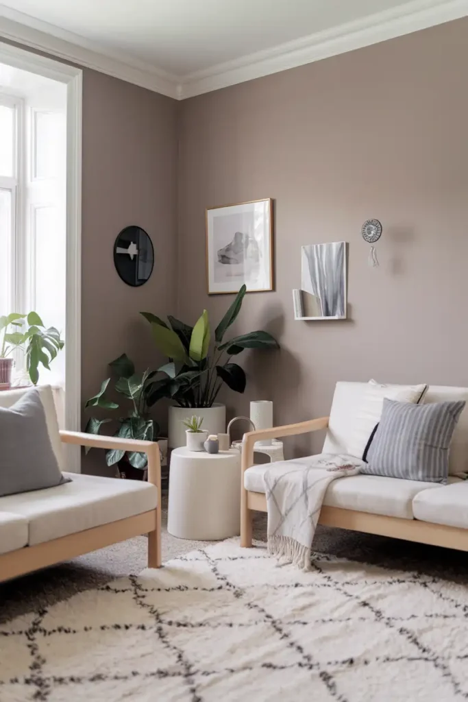 Balboa Mist by Benjamin Moore-best paint colors for living room