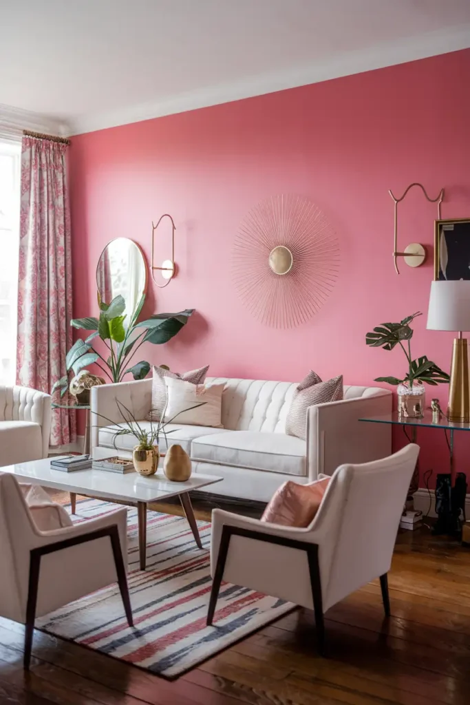 Barbie Pink by Farrow & Ball-best paint colors for living room