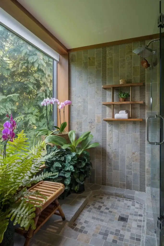Biophilic Design for a Nature Retreat-luxury bathroom ideas and inspirations