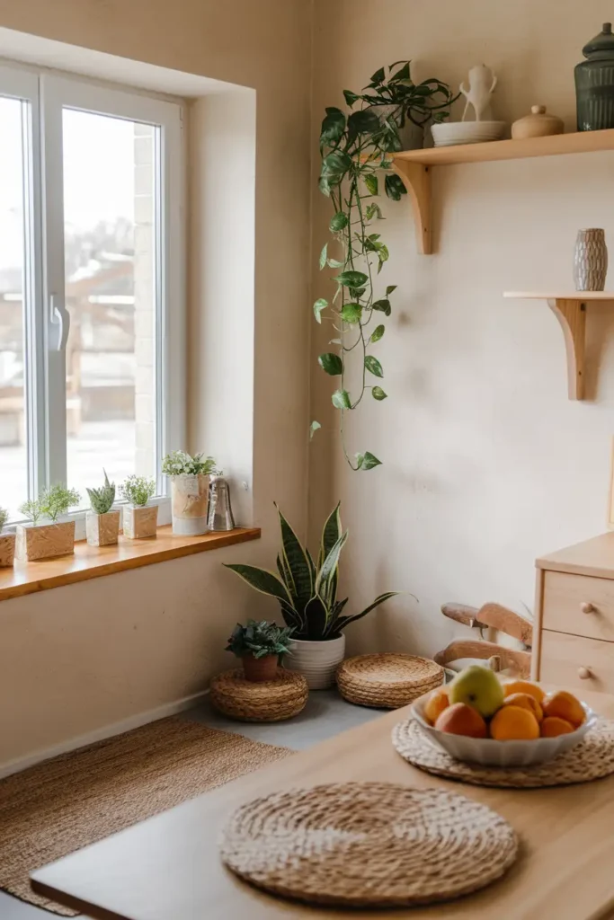 Bring Nature Indoors-hygge kitchen ideas
