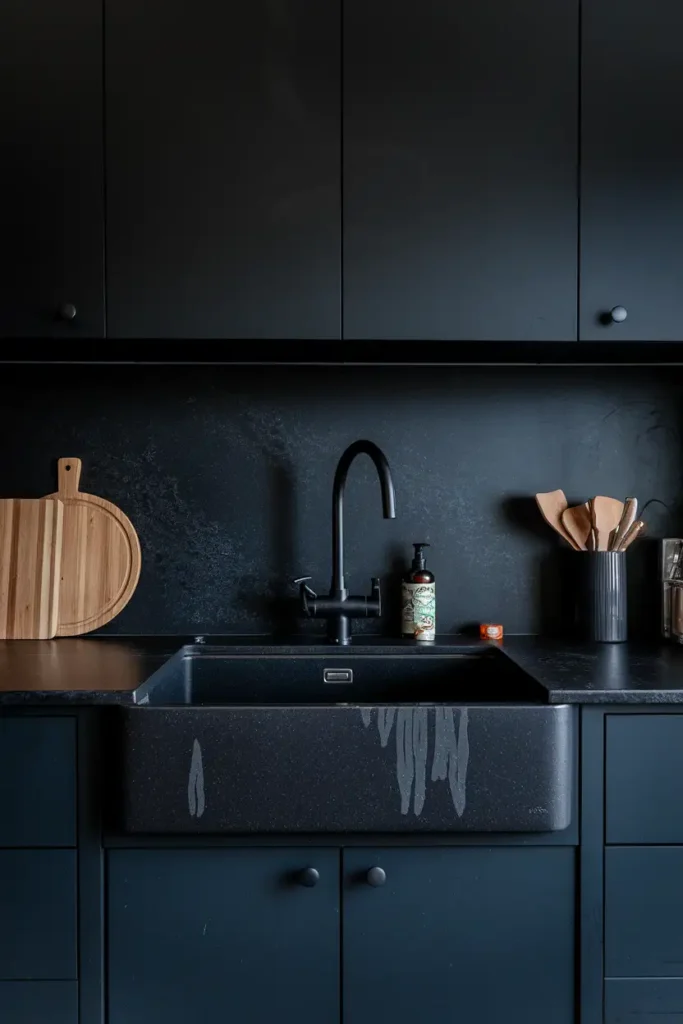 Charcoal Granite Sink