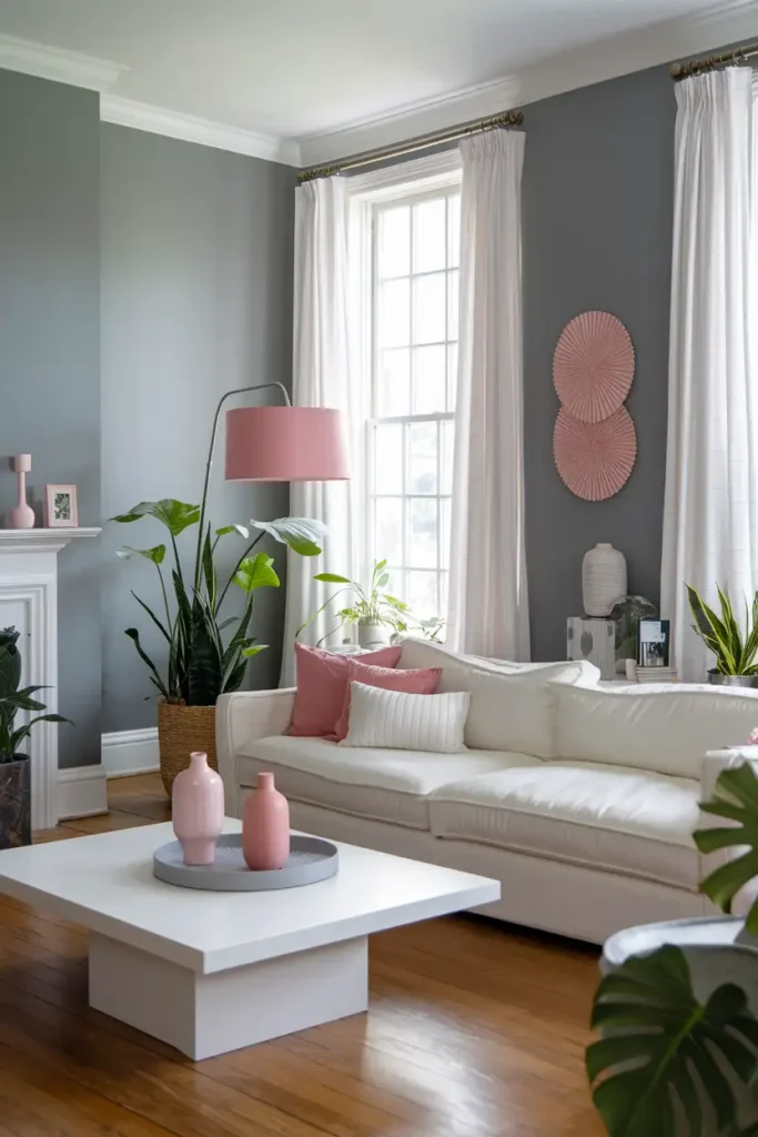 Classic Gray (Benjamin Moore)-best gray paint colors for living room