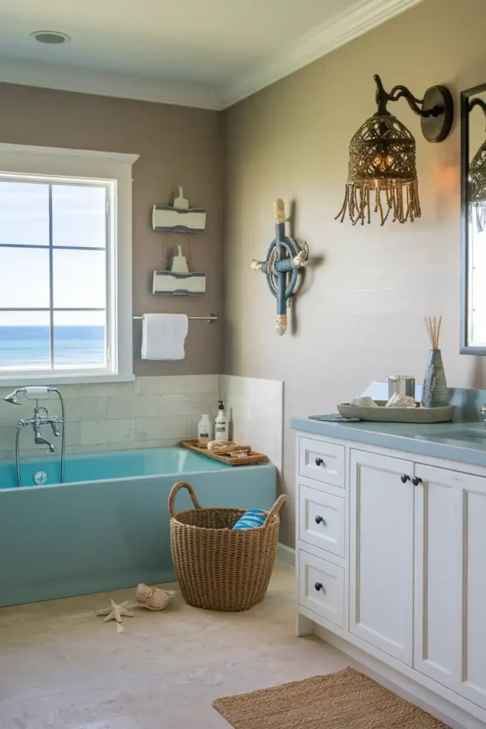 Coastal Retreat-popular bathroom styles