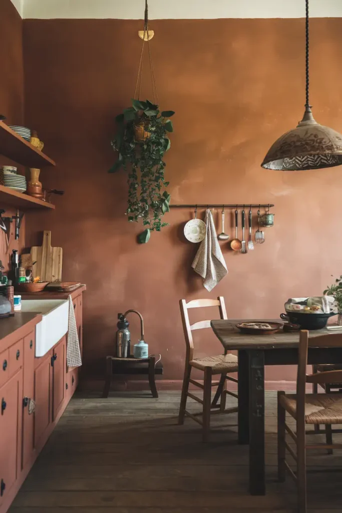 Earthy Toned Walls