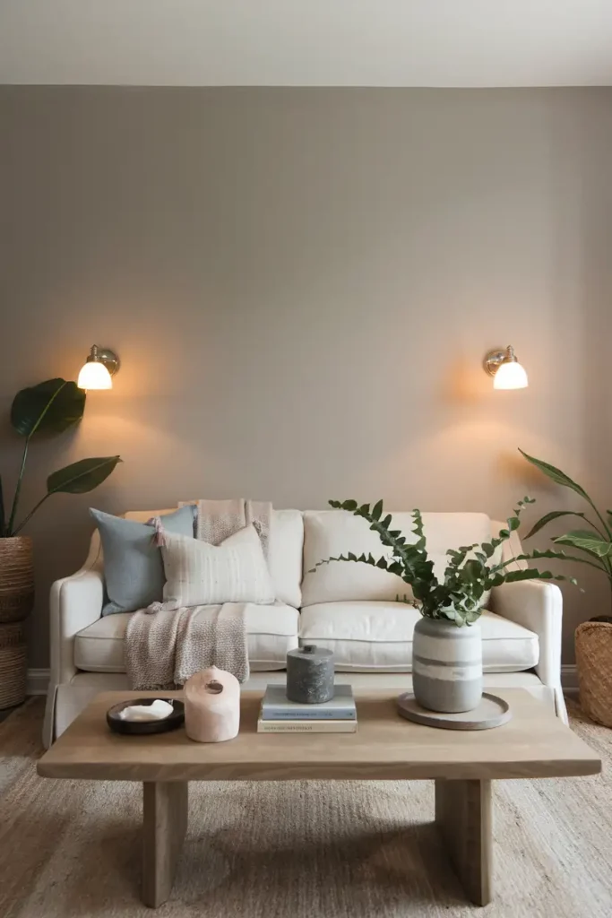 Edgecomb Gray by Benjamin Moore-best paint colors for living room