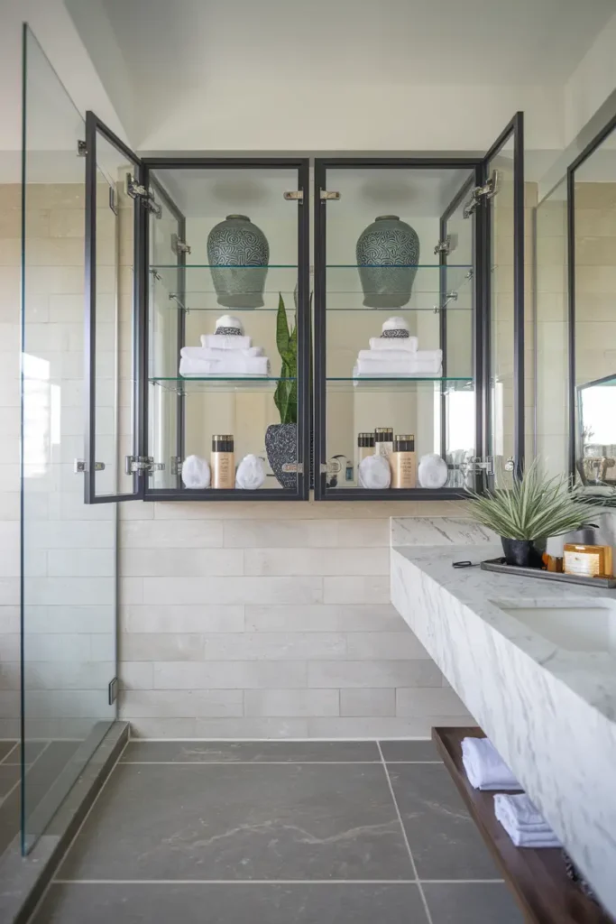 Glass-Front Cabinets