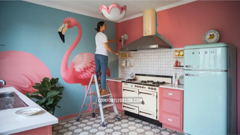 How to Create a Kitsch-Inspired Kitchen with Vintage Paint Colors