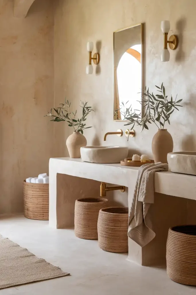 Mediterranean Minimalism-luxury bathroom ideas and inspirations