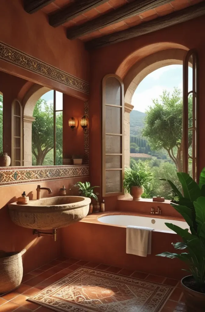 Mediterranean Oasis-popular bathroom styles