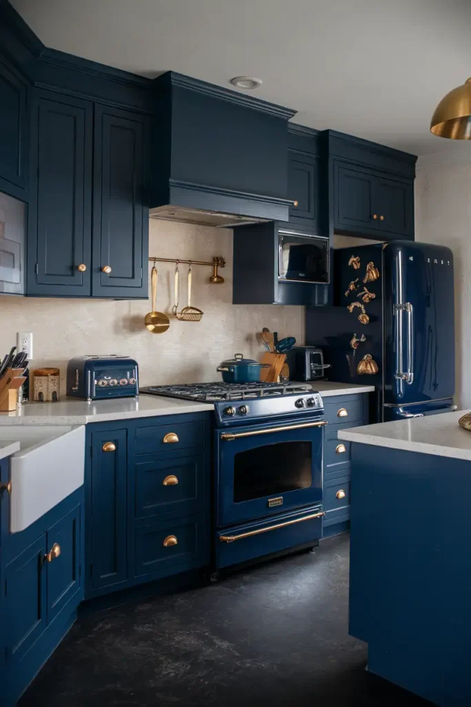 Midnight Blue Appliances