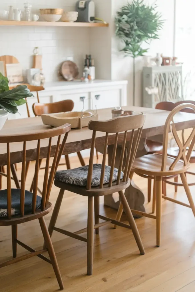 Mixed Wooden Chairs