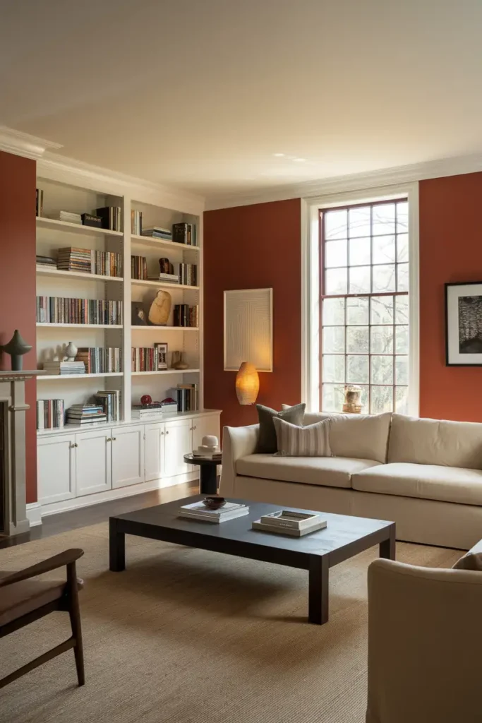 Ochre by Sherwin-Williams-best paint colors for living room