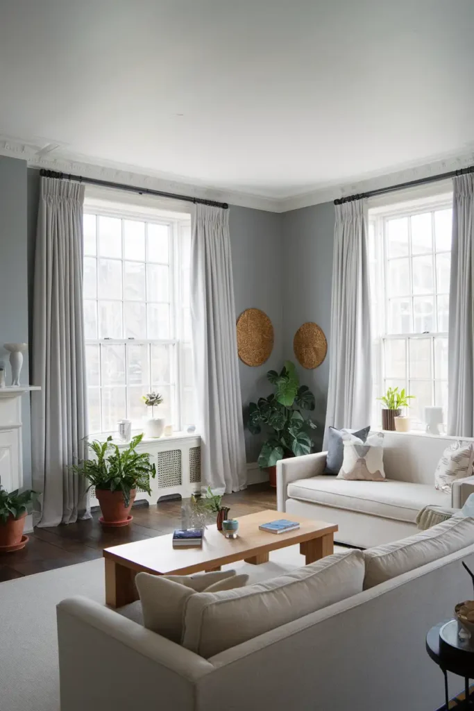 Pavilion Gray (Farrow & Ball)-best gray paint colors for living room